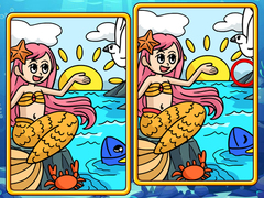 Jeu Sirènes Trouvez les Différences en ligne
