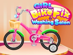 Jeu Salon de lavage et de réparation de vélo pour filles en ligne