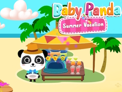 Jeu Les vacances d'été du bébé panda en ligne