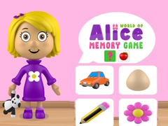 Jeu Monde d'Alice: Jeu de Mémoire en ligne