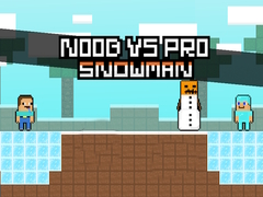Jeu Noob contre Pro Bonhomme de Neige en ligne