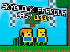 Jeu Skyblock Parkour Facile Obby en ligne