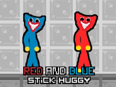 Jeu Huggy Bâton Rouge et Bleu en ligne