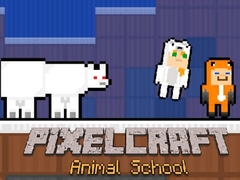 Jeu École des animaux PixelCraft en ligne