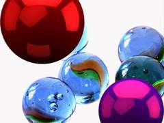 Jeu Ballons de couleur brillent dans le noir en ligne