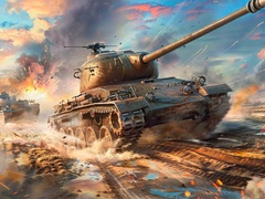 Jeu Tanks de Bataille: Tempête de Feu en ligne