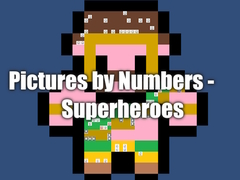 Jeu Images par Numéros - Super-héros en ligne
