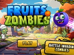 Jeu Fruits contre Zombies en ligne