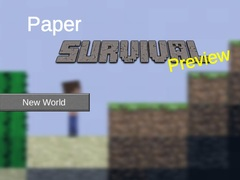 Jeu Survie en papier en ligne