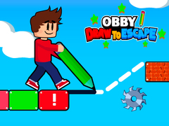 Jeu Obby Dessiner pour Échapper en ligne