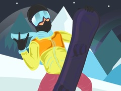 Jeu Course de Snowboard en ligne