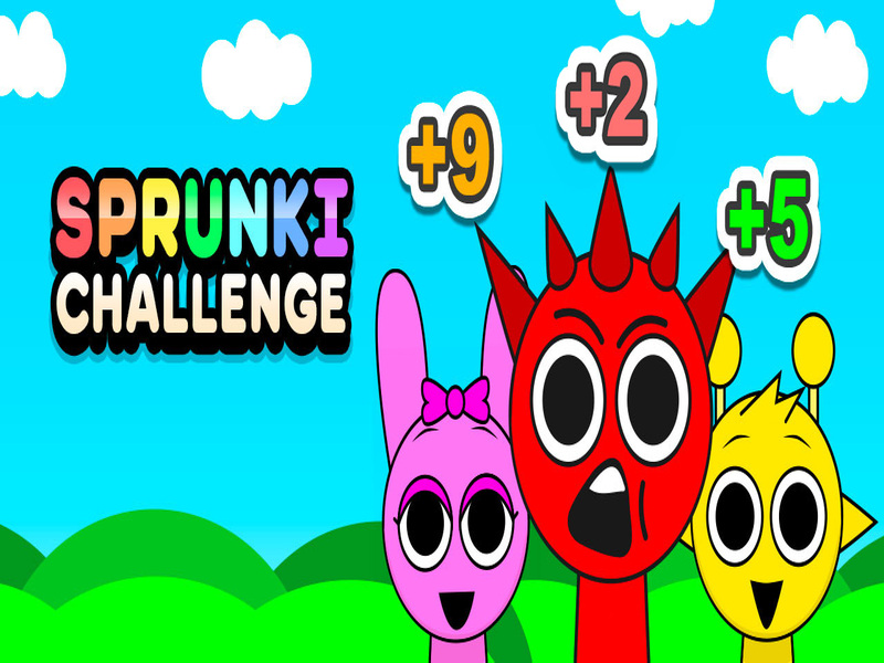 Jeu SPRUNKI Challenge en ligne