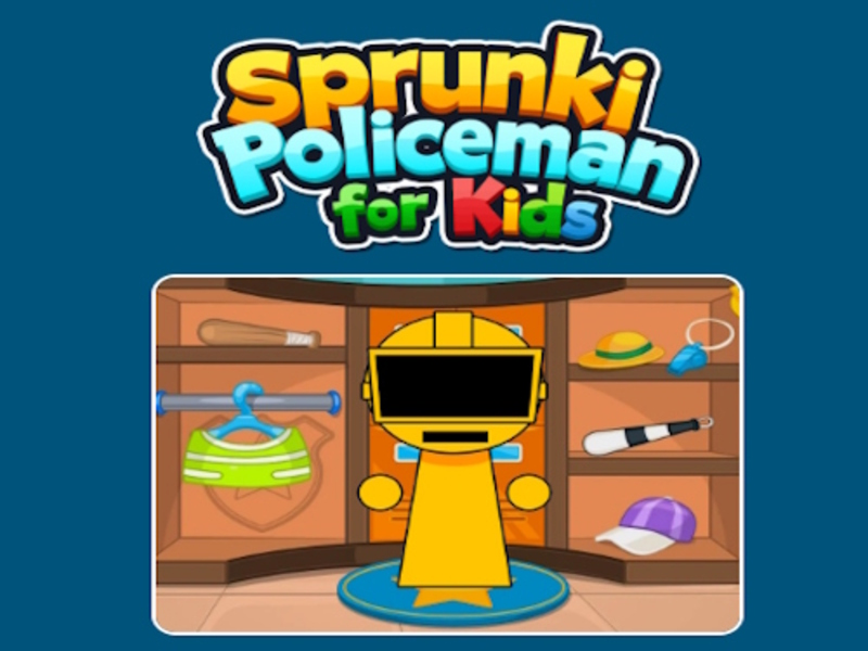 Jeu Policeur de Sprunki pour les enfants en ligne