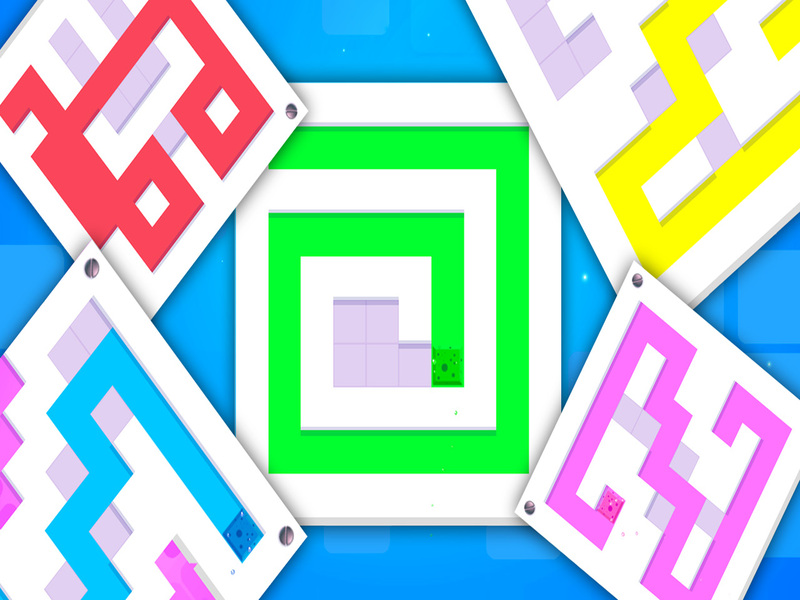 Jeu Puzzle des éponges de peinture en ligne