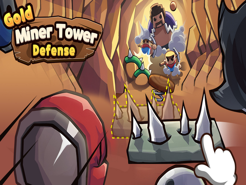Jeu Défense de la tour de mineur d'or en ligne