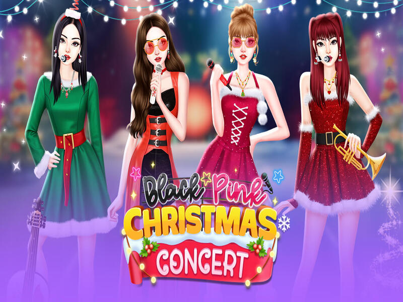 Jeu Concert de Noël rose noir en ligne