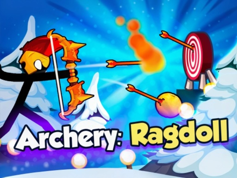 Jeu Ragdoll de tir à l'arc en ligne