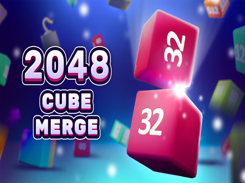 Jeu 2048 fusion du cube en ligne