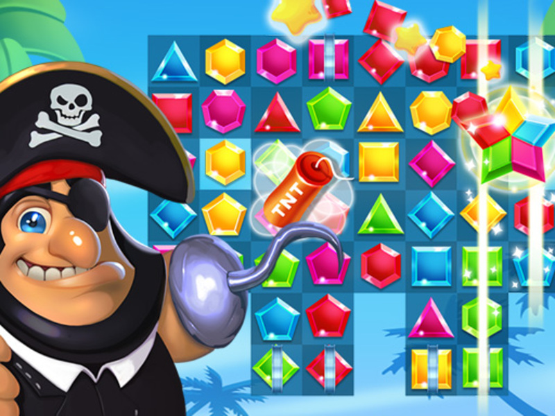 Jeu Les pirates correspondent au trésor perdu en ligne