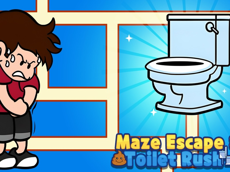 Jeu Labyrinthe d'échappement des toilettes en ligne