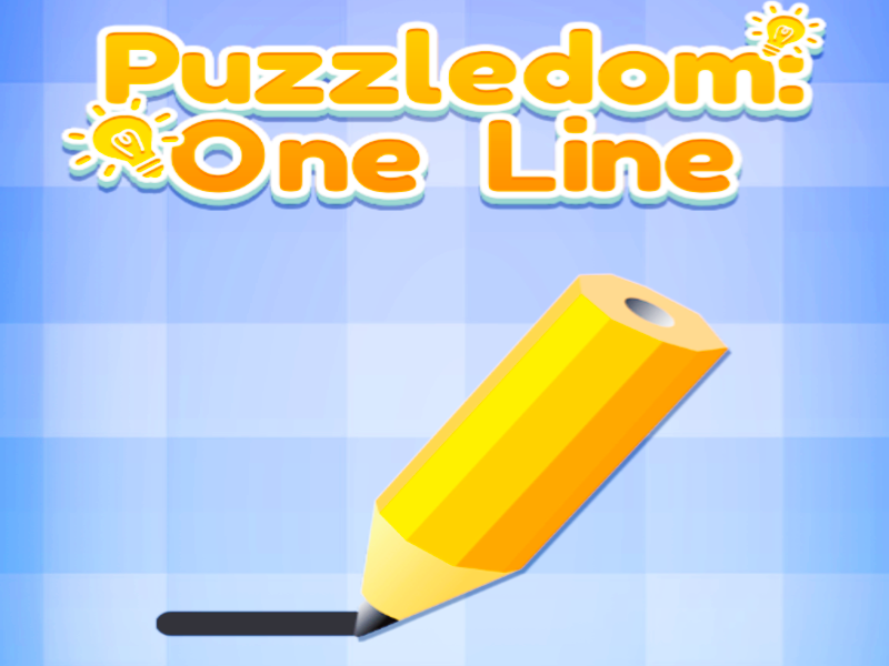 Jeu Puzzledom: une ligne en ligne