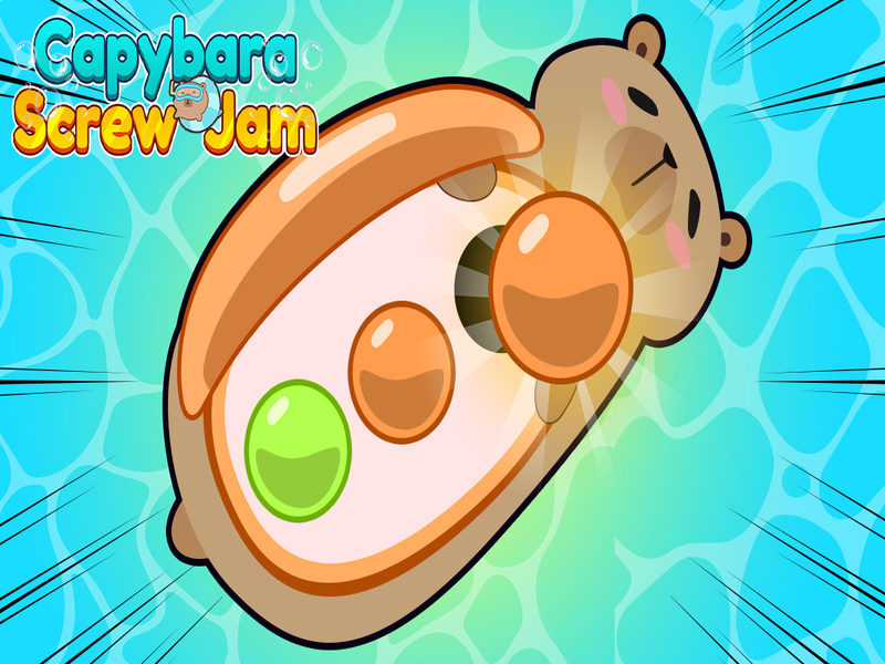 Jeu Confiture de vis Capybara en ligne