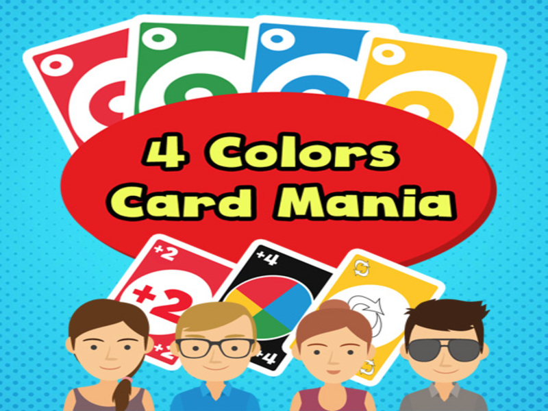 Jeu Manie de cartes à 4 couleurs en ligne