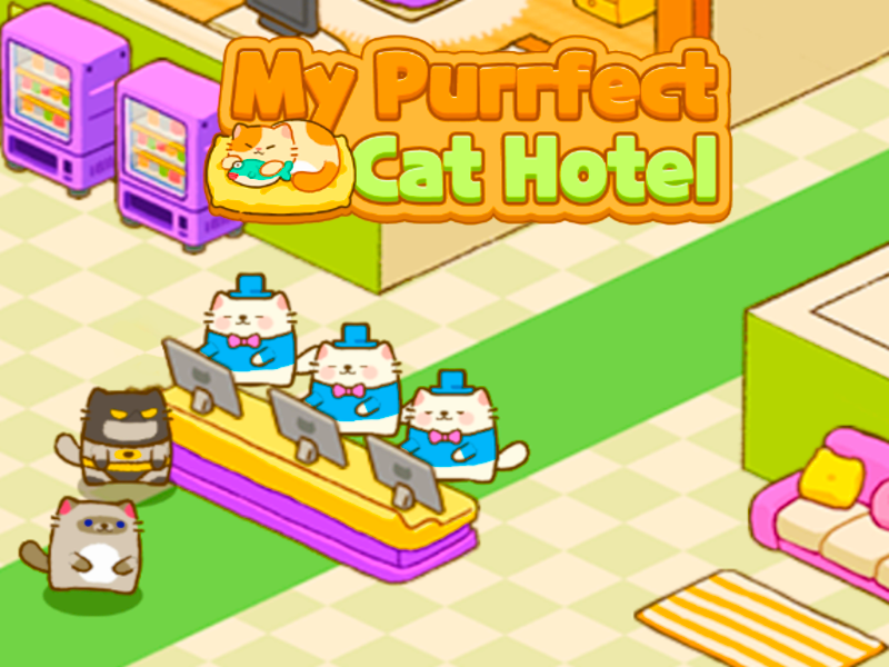Jeu Mon hôtel de chat Purrfect en ligne