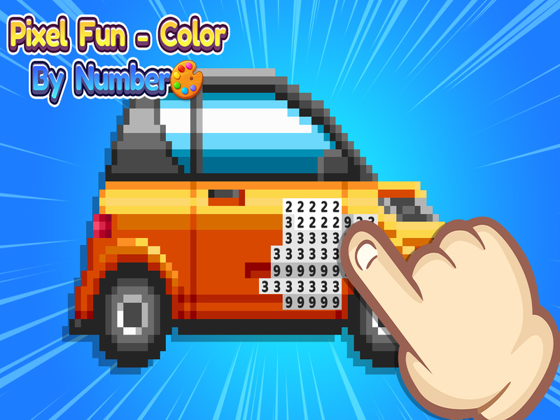 Jeu Pixel Fun Couleur par numéro en ligne