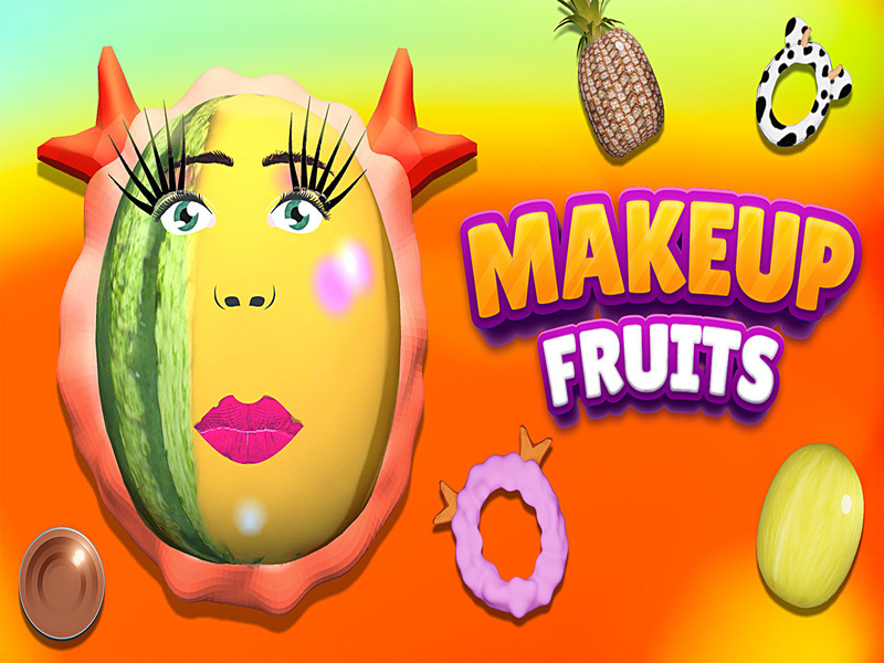 Jeu Fruits de maquillage en ligne