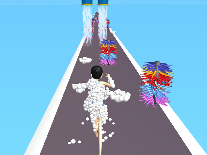 Jeu Courir en mousse en ligne