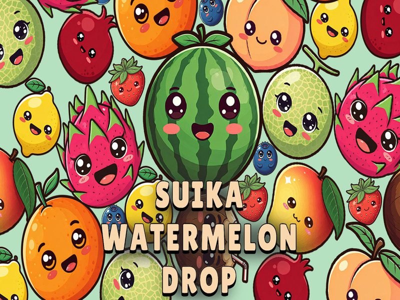 Jeu Suika pastèque goutte en ligne