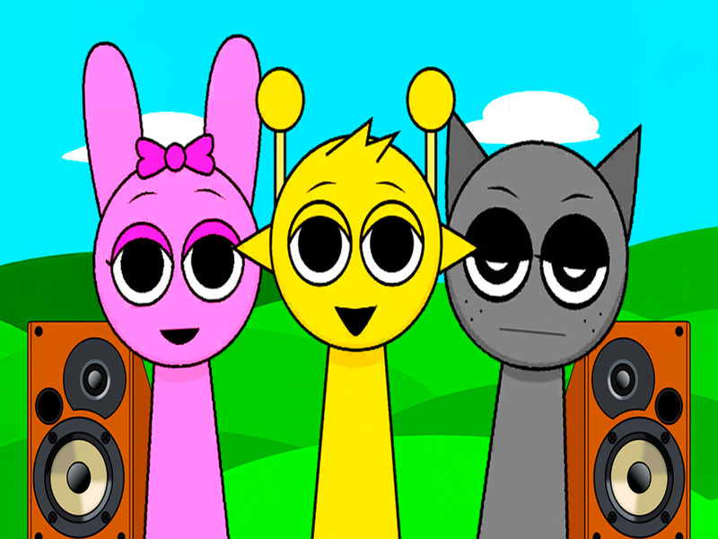 Jeu Sprunki Monster Music Beats en ligne