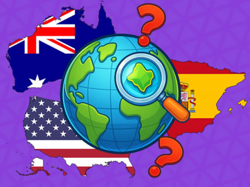 Jeu Quiz Devinez le pays en ligne