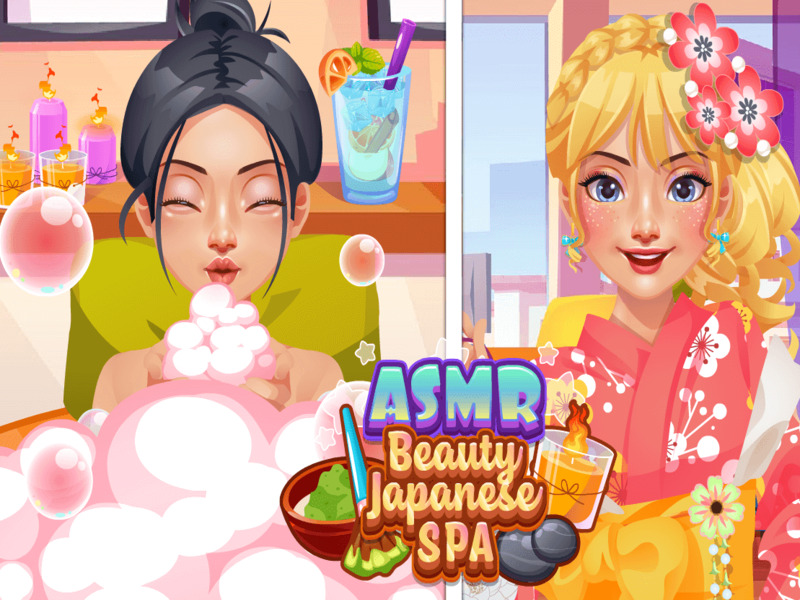 Jeu ASMR Beauty Japanese Spa en ligne