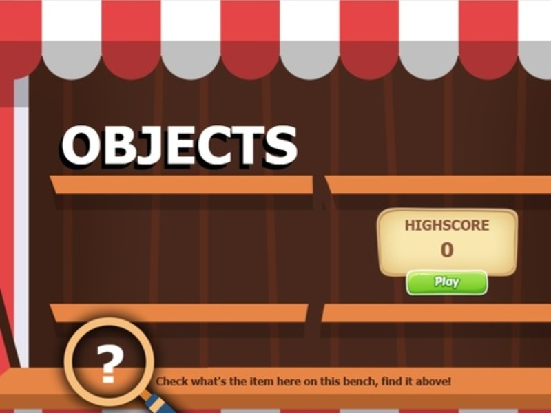 Jeu Objets en ligne