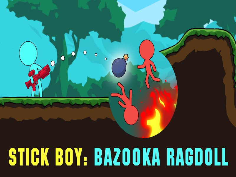Jeu Stick Boy: Bazooka Ragdoll en ligne