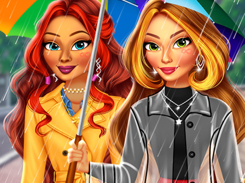 Jeu Super filles mes tenues de jour de pluie en ligne
