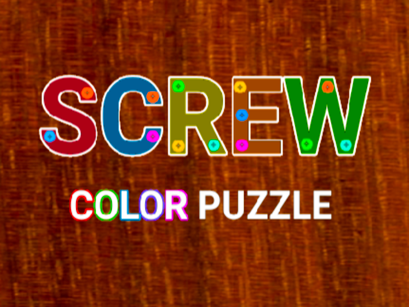 Jeu Puzzle de couleur à vis en ligne