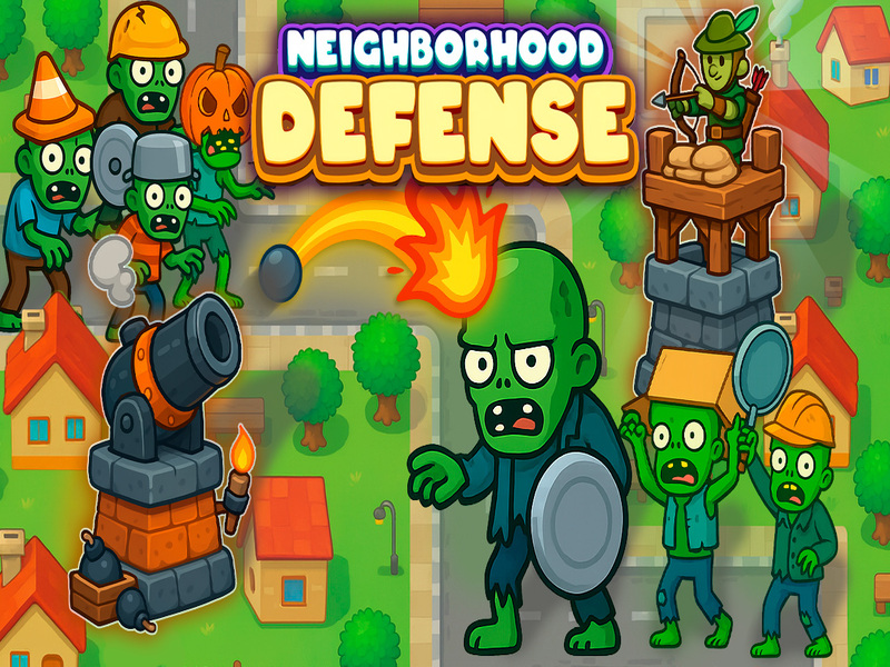 Jeu Défense du quartier en ligne