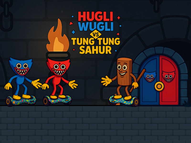 Jeu Hugli Wugli vs Tung Tung Sahur en ligne