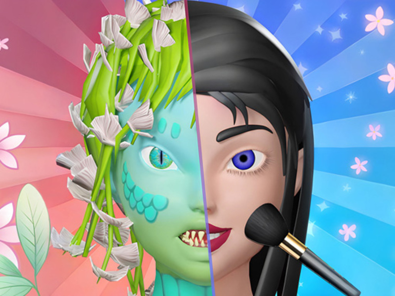 Jeu Maquillage monstre 3D en ligne