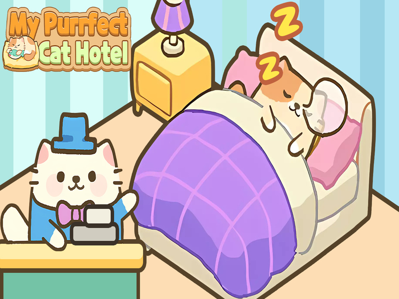 Jeu Mon hôtel de chat Purrfect en ligne