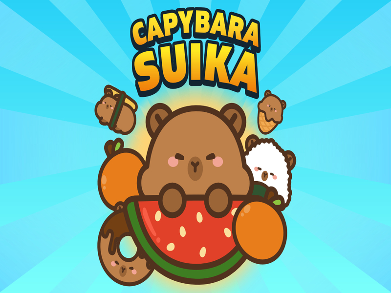 Jeu Capybara Suika en ligne