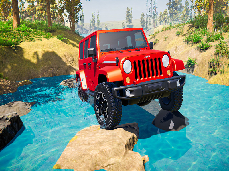 Jeu Simulateur de jeu en jeep hors route en ligne