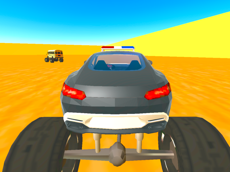 Jeu Police vs Bandits Monster Truck en ligne