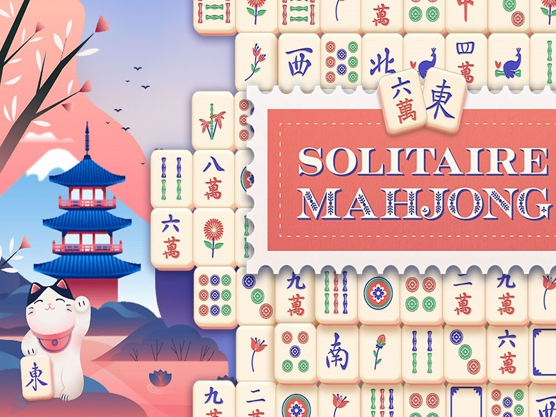 Jeu Solitaire Mahjong en ligne