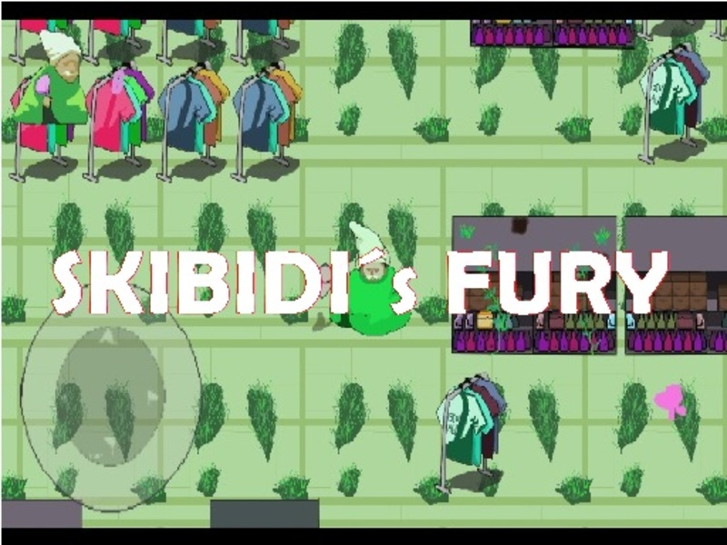Jeu La fureur de skibidis vert sorcier en ligne