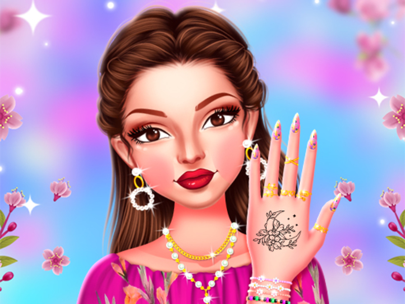 Jeu Conception de manucure de printemps de célébrités en ligne