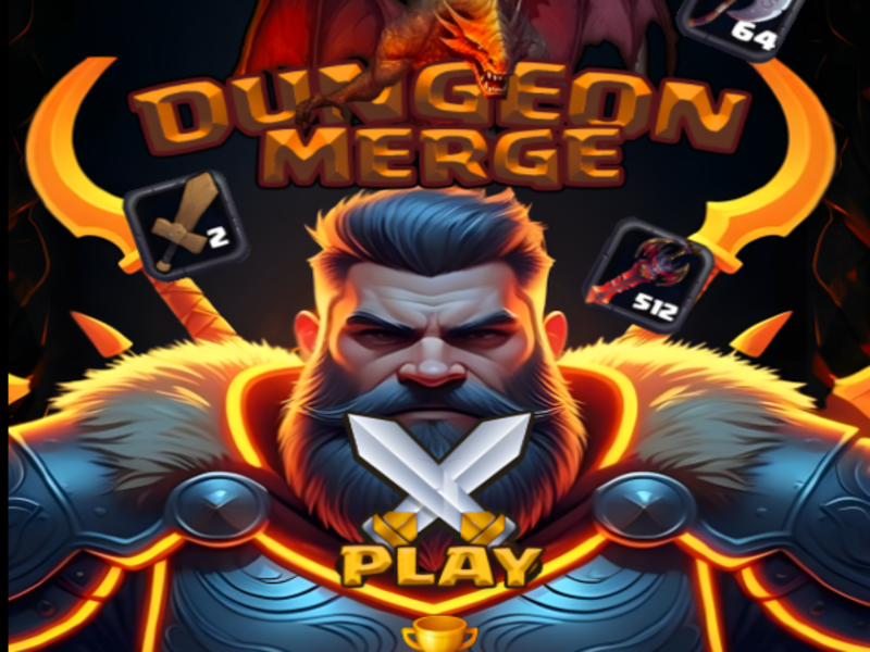 Jeu Dungeon Merge en ligne